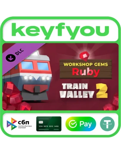 Train Valley 2: Workshop Gems - Ruby / STEAM DLC КЛЮЧ