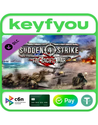 Sudden Strike 4 - The Pacific War / STEAM DLC КЛЮЧ Sudden Strike 4 - The Pacific War / STEAM DLC КЛЮЧ
