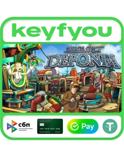 Chaos on Deponia / STEAM КЛЮЧ Chaos on Deponia / STEAM КЛЮЧ