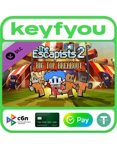The Escapists 2 - Big Top Breakout / STEAM DLC КЛЮЧ The Escapists 2 - Big Top Breakout / STEAM DLC КЛЮЧ
