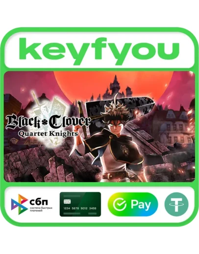 BLACK CLOVER: QUARTET KNIGHTS / STEAM КЛЮЧ BLACK CLOVER: QUARTET KNIGHTS / STEAM КЛЮЧ