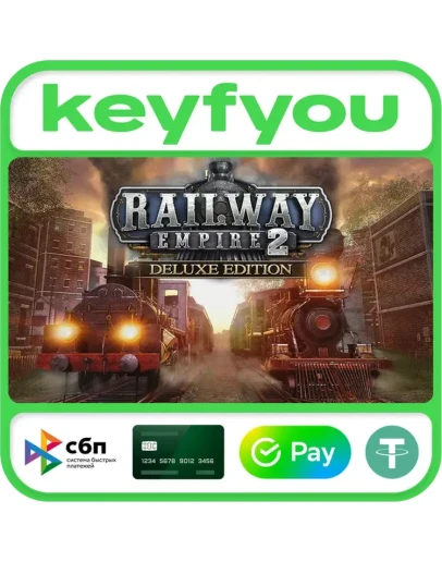 Railway Empire 2 - Deluxe Edition / STEAM КЛЮЧ Railway Empire 2 - Deluxe Edition / STEAM КЛЮЧ