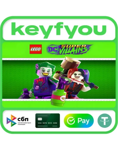 LEGO DC Super-Villains Deluxe Edition / STEAM КЛЮЧ LEGO DC Super-Villains Deluxe Edition / STEAM КЛЮЧ