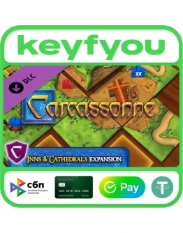 Carcassonne - Inns & Cathedrals / STEAM DLC КЛЮЧ Carcassonne - Inns & Cathedrals / STEAM DLC КЛЮЧ