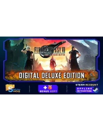 FINAL FANTASY VII REBIRTH Digital Deluxe Ed. Steam+ FINAL FANTASY VII REBIRTH Digital Deluxe Ed. Steam+