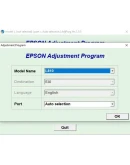 Сброс Epson L810 L850 Adjustment Program