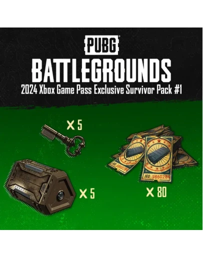 PUBG - Exclusive Survivor Pack #4 2024 XBOX DLC-пакет PUBG - Exclusive Survivor Pack #4 2024 XBOX DLC-пакет