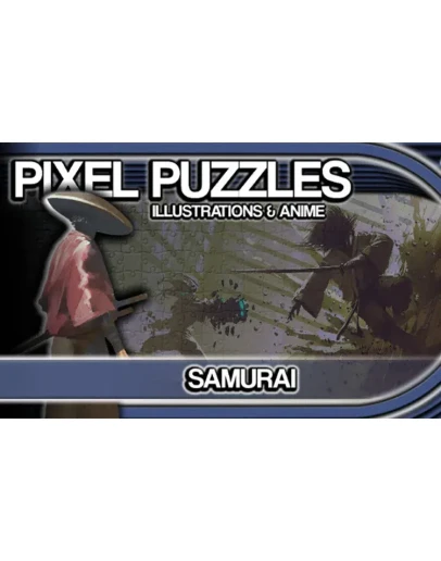 Pixel Puzzles Illustrations Anime Jigsaw Samurai DLC