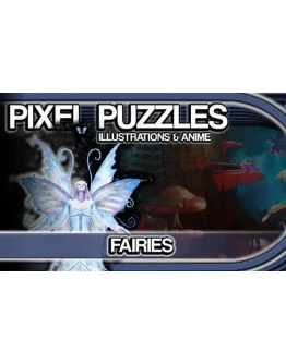 Pixel Puzzles Illustrations Anime Jigsaw Fairies DLC ke