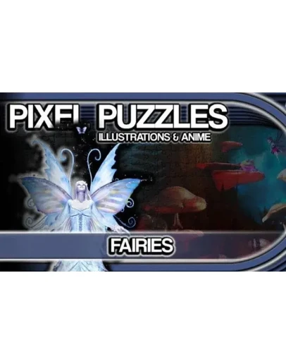 Pixel Puzzles Illustrations Anime Jigsaw Fairies DLC ke