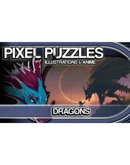 Pixel Puzzles Illustrations Anime Jigsaw Dragons DLC