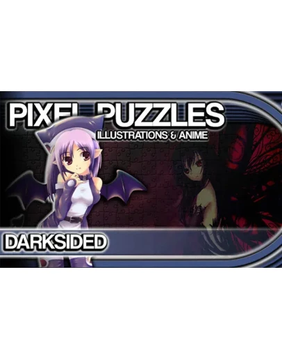 Pixel Puzzles Illustrations Anime Jigsaw Dark Sided DLC