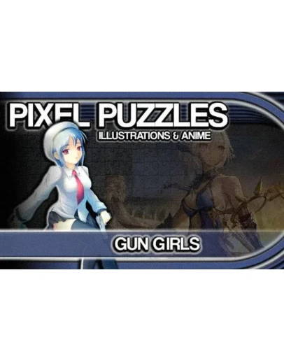 Pixel Puzzles Illustrations Anime Jigsaw Gun Girls DLC