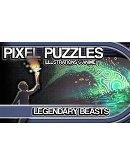 Pixel Puzzles Illustrations Anime Jigsaw Leg. Beasts