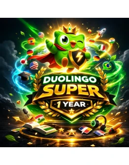 Duolingo Super 1 ГОД подписка на ваш аккаунт Duolingo Super 1 ГОД подписка на ваш аккаунт