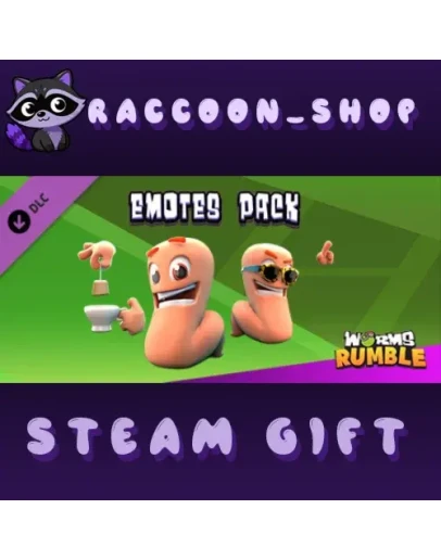 Worms Rumble - Emote Pack DLC * STEAM РОССИЯ