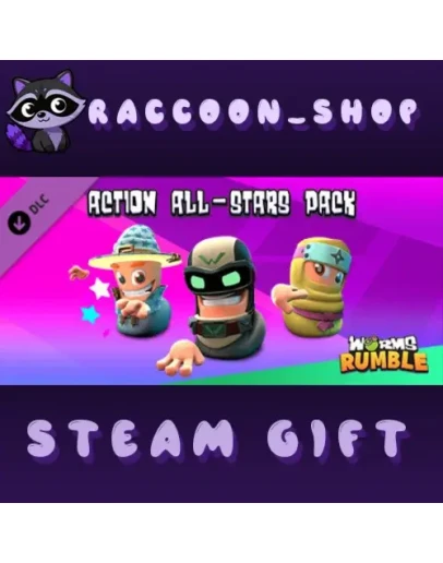 Worms Rumble - Action All-Stars Pack DLC * STEAM RU