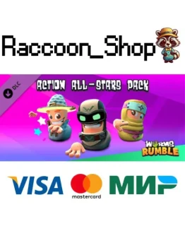 Worms Rumble - Action All-Stars Pack DLC * STEAM RU Worms Rumble - Action All-Stars Pack DLC * STEAM RU