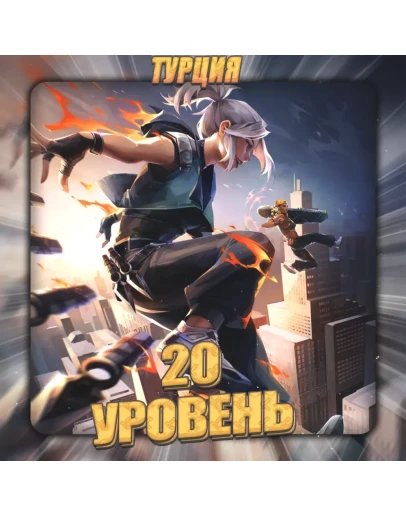 TR VALORANT 20 - 30 уровень Полный доступ