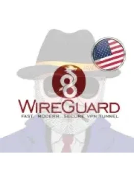 Ключ WireGuard VPN USA Стабильный VPN на 1 мес