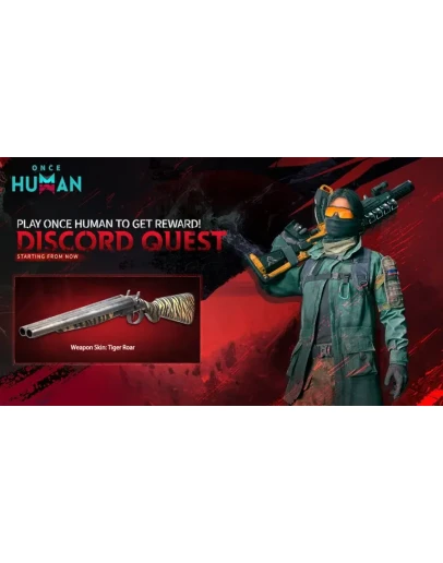 Once Human Tiger Roar gun skin