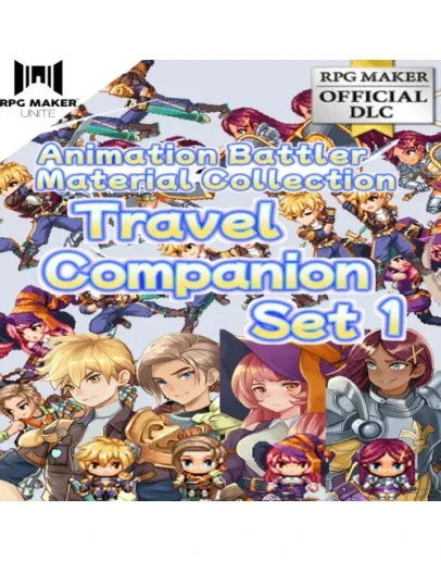 Animation Battler Material Collection Travel Compani