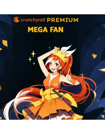 Crunchyroll Mega Fan 1/12 месяца НА ВАШ СЧЕТ