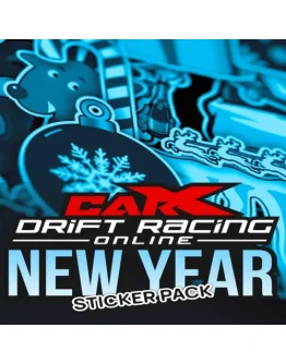 CarX Drift Racing Online - New Year Sticker Pack E