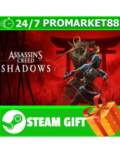 ВСЕ СТРАНЫ+РОССИЯ Assassin's Creed Shadows STEAM GIFT ВСЕ СТРАНЫ+РОССИЯ Assassin's Creed Shadows STEAM GIFT