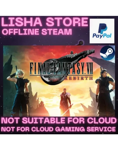 FINAL FANTASY VII REBIRTH Deluxe Ed Стим на 90 дней