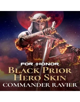 Commander Ravier Black Prior Hero Skin FOR HONOR