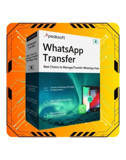 Apeaksoft WhatsApp Transfer Код регистрации на 1 год Apeaksoft WhatsApp Transfer Код регистрации на 1 год