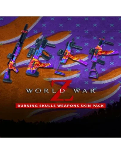 World War Z - Burning Skulls Weapons Skin Pack EGS