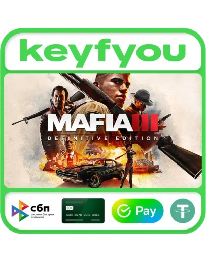 Mafia III: Definitive Edition / STEAM GLOBAL КЛЮЧ Mafia III: Definitive Edition / STEAM GLOBAL КЛЮЧ