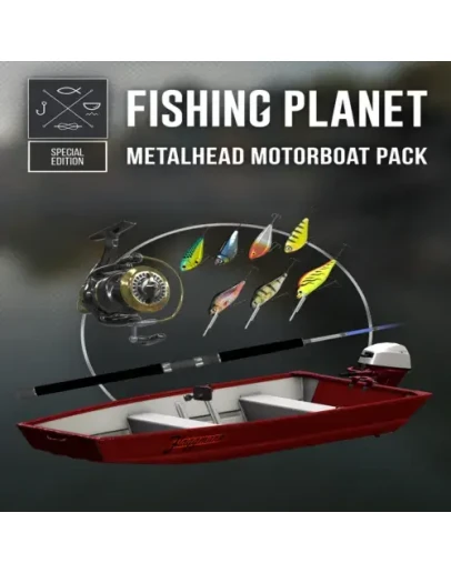 Fishing Planet: Metalhead Motorboat Pack EGS DLC