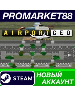 Airport CEO Steam АККАУНТ НОВЫЙ +ПОЧТА