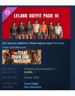 The Texas Chain Saw Massacre Leland Outfit Pack 3 STEAM