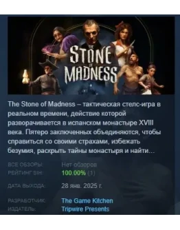 The Stone of Madness АВТОДОСТАВКА STEAM РОССИЯ