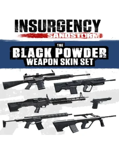 Insurgency: Sandstorm - Black Powder Weapon Skin Set