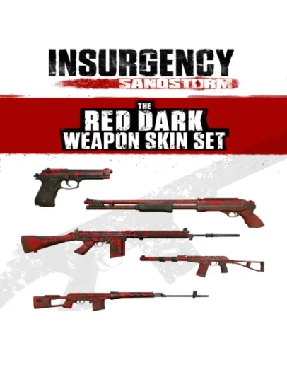 Insurgency: Sandstorm - Red Dark Weapon Skin Set E