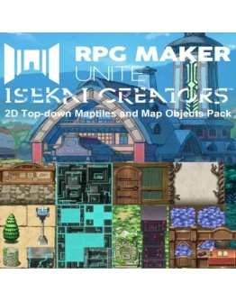 ISEKAI CREATORS 2D Top-down Maptiles and Map Objects