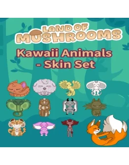 Kawaii Animals - Skin Set - Land of Mushrooms EGS