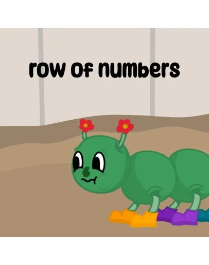 Row of Numbers PS5 Row of Numbers PS5