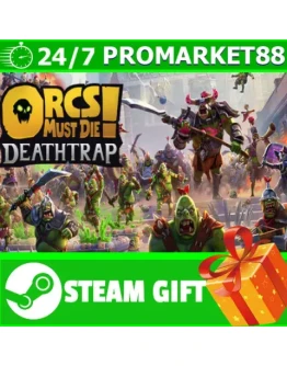 ВСЕ СТРАНЫ+РОССИЯ Orcs Must Die! Deathtrap STEAM ВСЕ СТРАНЫ+РОССИЯ Orcs Must Die! Deathtrap STEAM