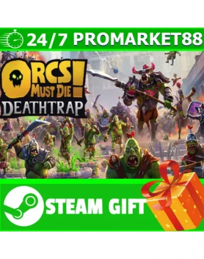 ВСЕ СТРАНЫ+РОССИЯ Orcs Must Die! Deathtrap STEAM ВСЕ СТРАНЫ+РОССИЯ Orcs Must Die! Deathtrap STEAM