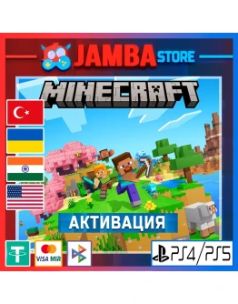 Minecraft PS4/PS5 Выбор региона