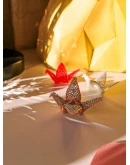 Схема для бисера: Оригами журавль RUEN