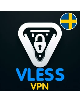 ШВЕЦИЯ VLESS VPN Личный ключ 1/2/3/6 МЕСЯЦЕВ
