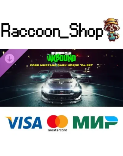Need for Speed Unbound набор Ford Mustang Dark Horse Need for Speed Unbound набор Ford Mustang Dark Horse