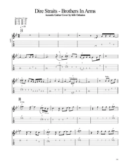 Табы Kfir Ochaion - Dire Straits - Brothers in Arms